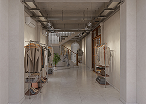 Cải tạo nhà phố thành studio thời trang tại Phường Gia Định